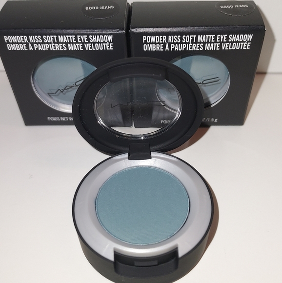 MAC Eye Shadow Powder Kiss Soft Matte *GOOD JEANS* - Picture 2 of 5